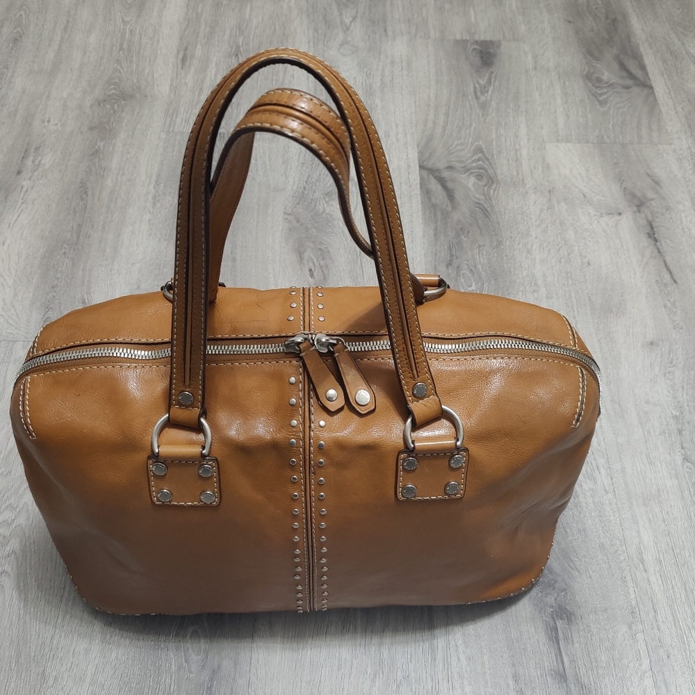 🚫SOLD🚫Michael kors Astor Studded Weekender/Overnight/Duffel Bag/Satchel - Picture 2 of 14